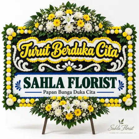 Papan Bunga Duka Rumah Duka Abadi